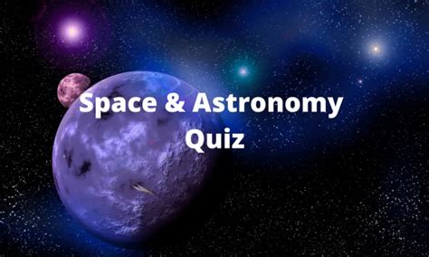 Quiz on Astronomy Epub
