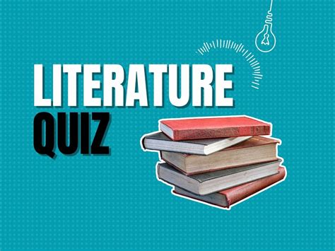 Quiz on Literature PDF