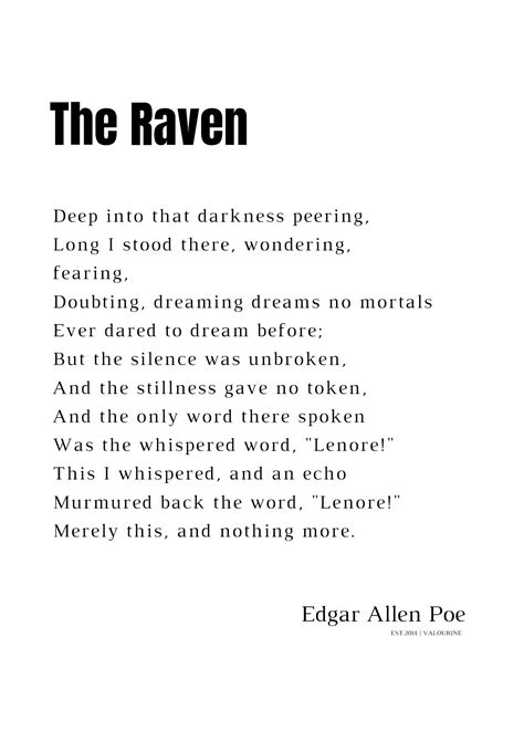 Quote the Raven The Best of Edgar Allan Poe Epub