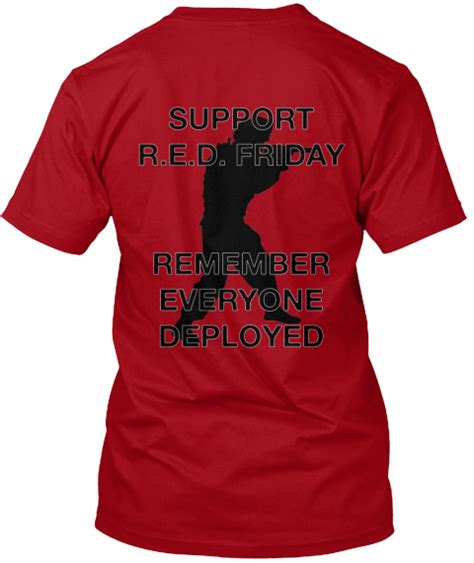 R.E.D. Friday Shirts: A Symbol of Support and Inclusivity