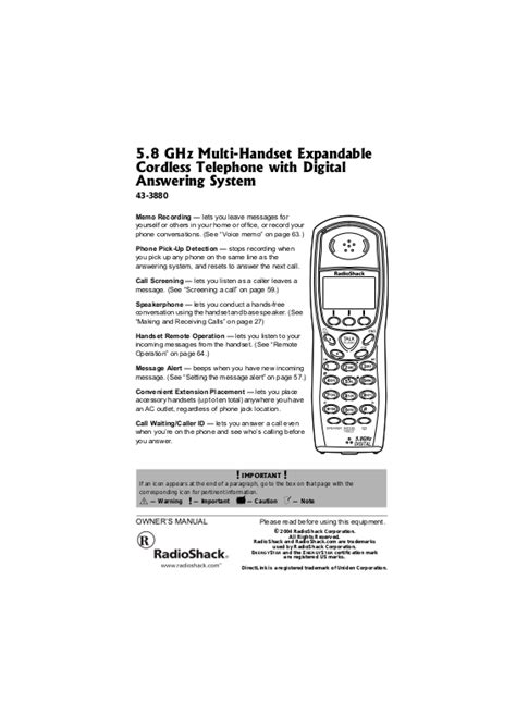 RADIO SHACK 43 3887 MANUAL Ebook Doc