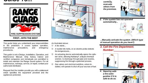 RANGE GUARD FIRE SUPPRESSION SYSTEM MANUAL Ebook PDF