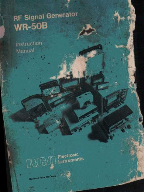 RCA WR 50B MANUAL Ebook Doc