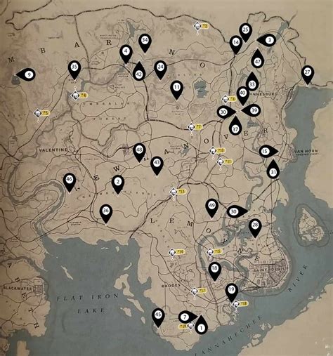 RDR2 Guy Tracking Game: 11 Unmissable Secrets and 100+ Treasure Locations