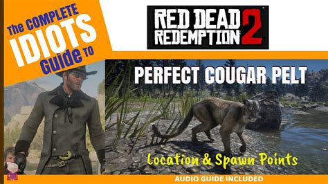 RDR2 Perfect Cougar Pelt: Capture the Perfect Trophy