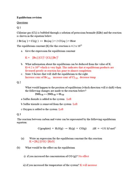 REACTION CHEMISTRY RATES AND EQUILIBRIUM GUIDED ANSWERS Ebook PDF