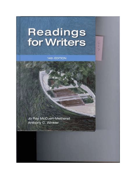 READINGS FOR WRITERS 14TH EDITION: Download free PDF ebooks about READINGS FOR WRITERS 14TH EDITION or read online PDF viewer. S Kindle Editon