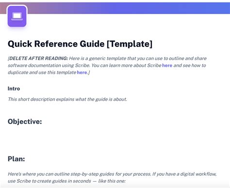 REFERENCE GUIDES: