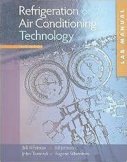 REFRIGERATION AND AIR CONDITIONING TECHNOLOGY 6TH EDITION ANSWER KEY Ebook Kindle Editon