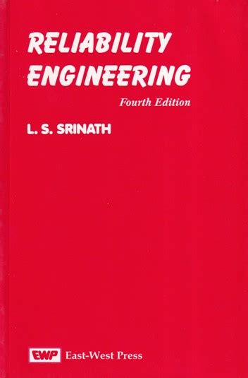 RELIABILITY ENGINEERING L S SRINATH Ebook Doc