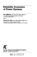 RELIABILITY EVALUATION OF POWER SYSTEMS BILLINTON SOLUTION Ebook Epub