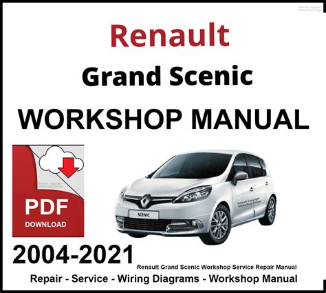 RENAULT GRAND SCENIC WORKSHOP MANUAL Ebook Kindle Editon