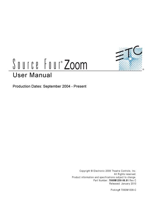 REPAIR MANUALS ETC SOURCE FOUR ZOOM Ebook PDF