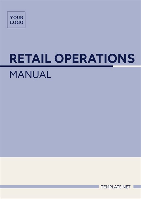 RETAIL STORE OPERATIONS MANUAL Ebook PDF