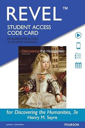 REVEL for Discovering the Humanities Standalone Access Card 3rd Edition Epub