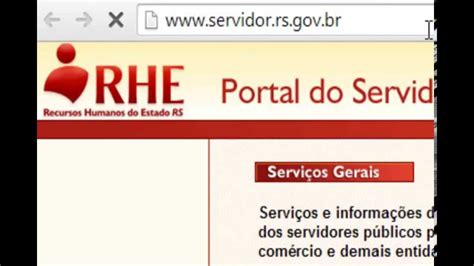 RHE Portal Servidor RS