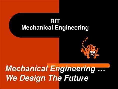 RIT Mechanical Engineering: Redefining the Future of Engineering