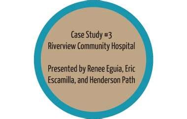 RIVERVIEW COMMUNITY HOSPITAL CASE STUDY ANSWERS Ebook Doc