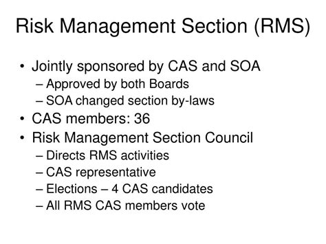 RMS: Revolutionizing Risk Management for Optimal Performance