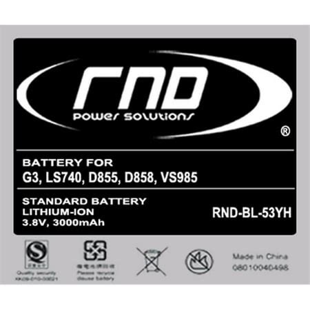 RND Li Ion Battery LG G3 Doc