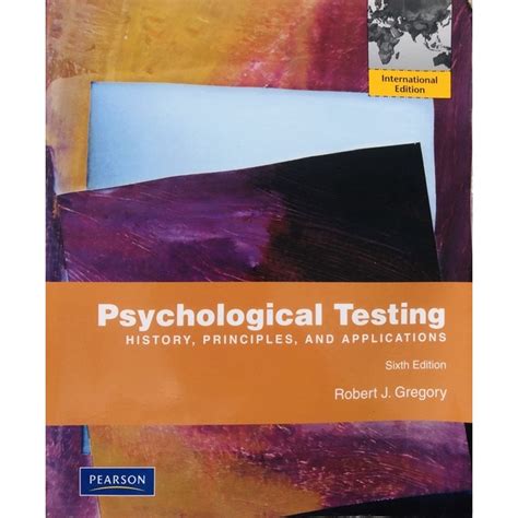 ROBERT GREGORY PSYCHOLOGICAL TESTING 6TH EDITION Ebook Reader