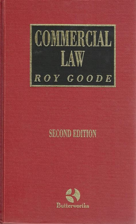 ROY GOODE COMMERCIAL LAW Ebook Kindle Editon