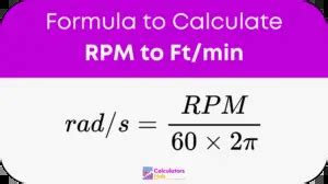 RPM to Rad/s Calculator: Convert Rotational Speeds Instantly