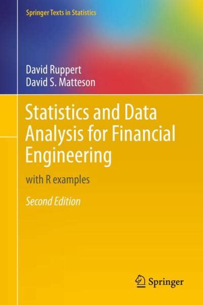 RUPPERT FINANCIAL STATISTICS DATA ANALYSIS SOLUTIONS Ebook Kindle Editon