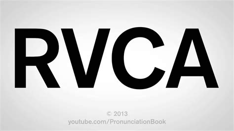 RVCA (pronounced "ru-ka")