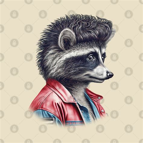 Raccoons with Mullets: The Unconventional Style Sensation