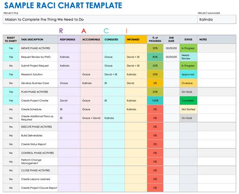 Raci Model Template