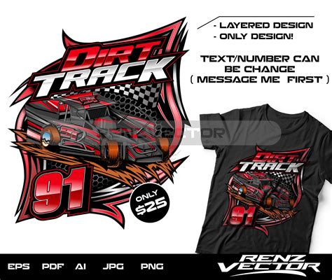 Racing T-shirt Design Templates