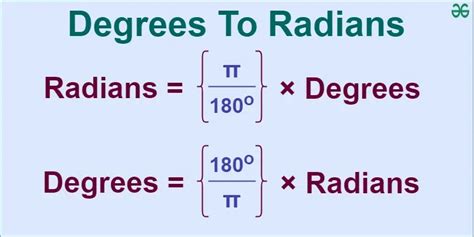 Radian to Degree: Bridging the Angle Realm