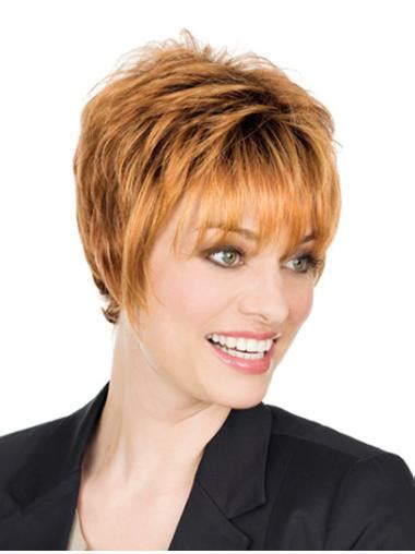 Radiant Blonde Monofilament Short Classic Wigs