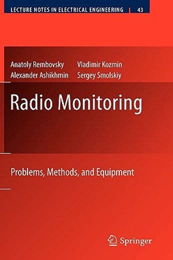 Radio Monitoring Problems, Methods and Equipment PDF