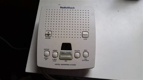 Radio Shack Digital Answering System Tad 3808 Kindle Editon