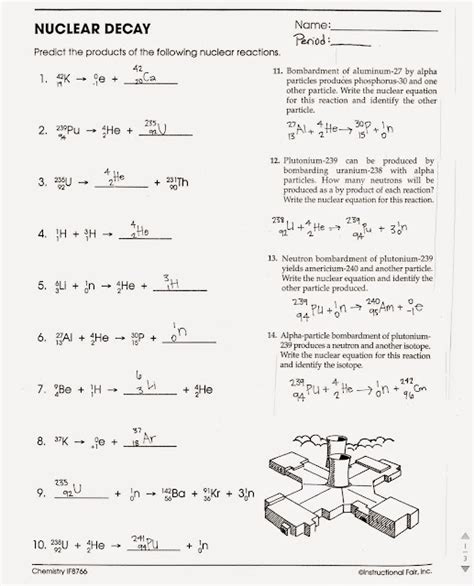 Radioactive Decay And The Half Life Worksheet Answers Doc
