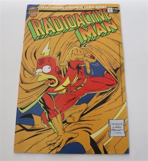 Radioactive Man 1000 Simpsons Comic Book Doc