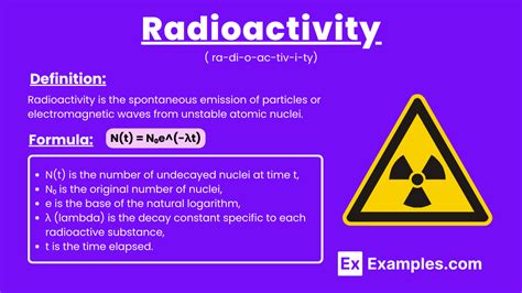 Radioactivity: