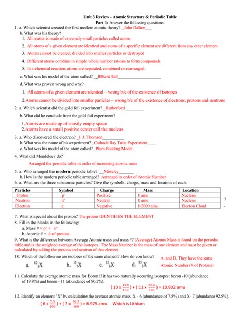 Radioactivity Concept Review Questions Answer Key Reader
