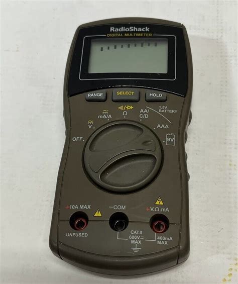 Radioshack True Rms Multimeter Catalog 22 813
