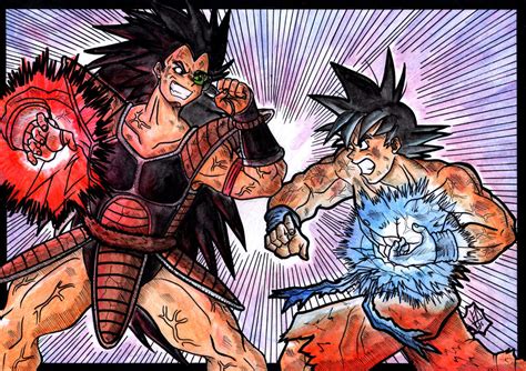 Raditz vs. Goku: A Clash of Brothers and Ideologies