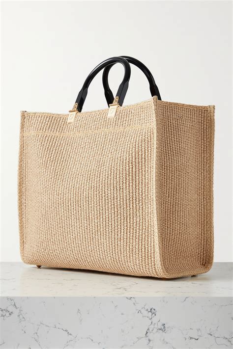 Raffia handbags