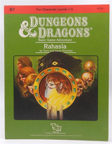 Rahasia Dungeons and Dragons module B7 Kindle Editon