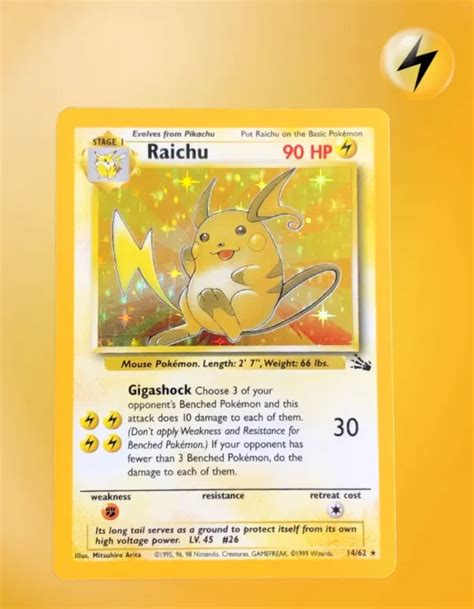 Raichu Fossil: A Glimpse into the Past