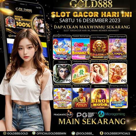 Raih Kemenangan Slot Anda dengan RTP Slot Gacor Hari Ini Live!