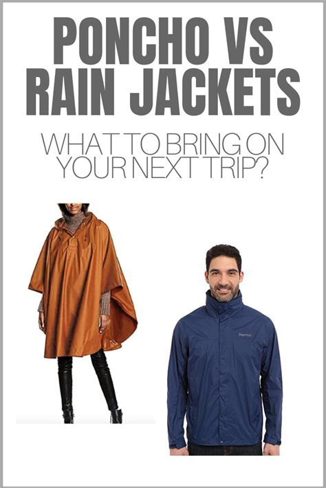Rain Poncho vs. Rain Jacket: The Great Debate
