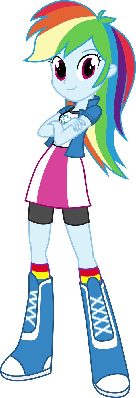 Rainbow Dash: A Symbol of Speed, Loyalty, and Equestrian Spirit in My Little Pony: Equestria Girls