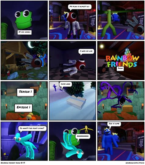 Rainbow Friends Comic Studio: A Comprehensive Guide to Create Visual Magic