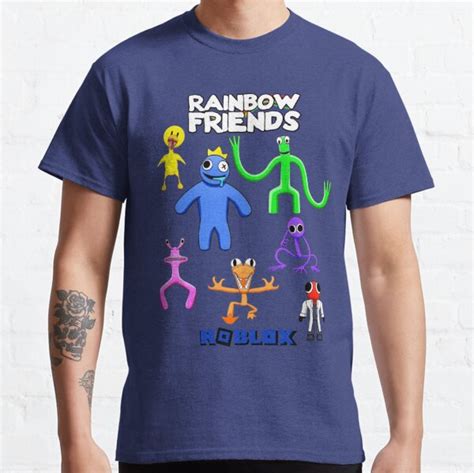 Rainbow Friends T-Shirts: A Colorful Expression of Friendship